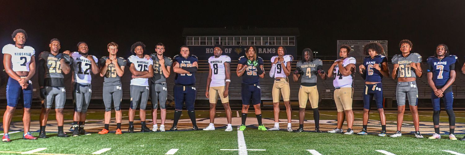 Reidsville Football's banner