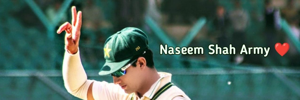 Naseem Shah Army 💙's banner