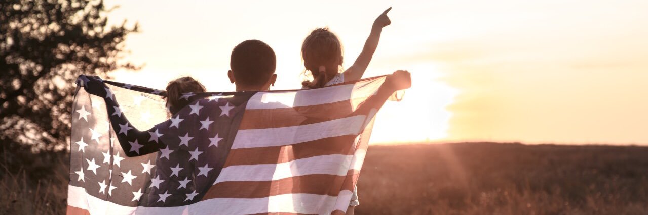 Future America's banner