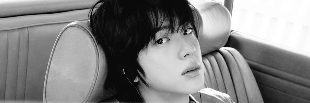 Jin BTS's banner