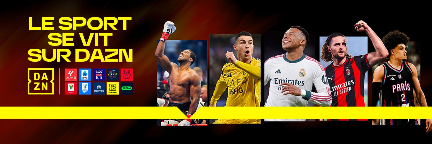 DAZN France's banner