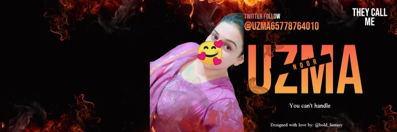 uzma noor's banner