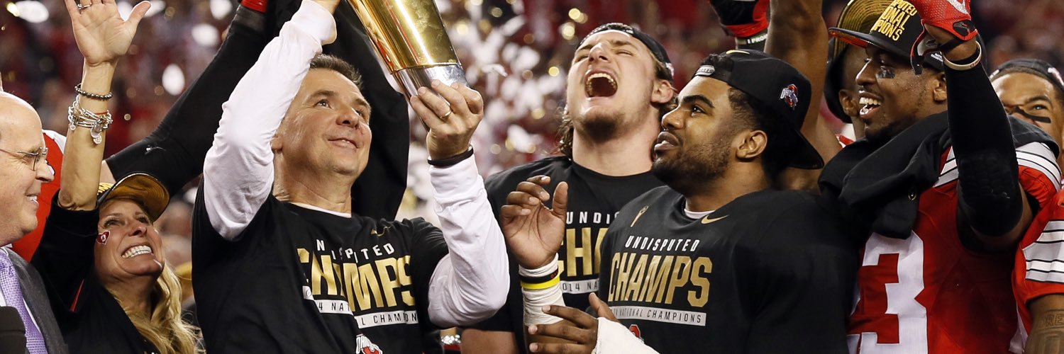 Urban Meyer's banner