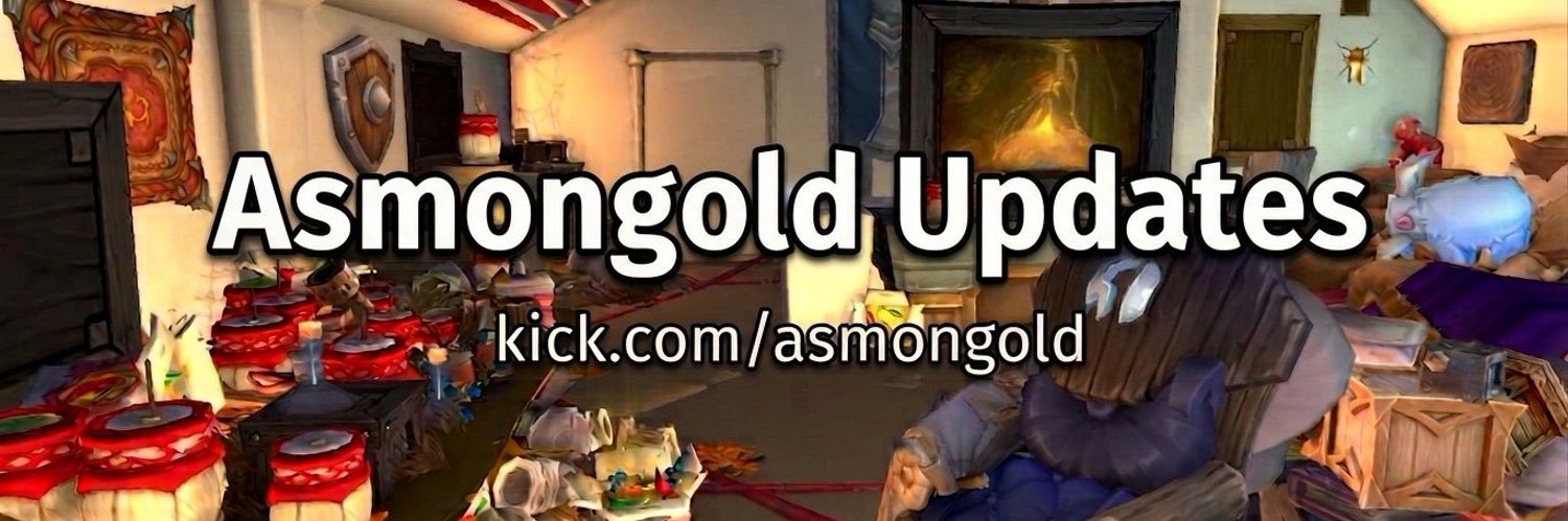 Asmongold Updates's banner