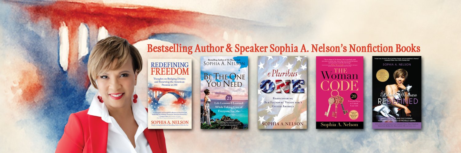 Sophia A. Nelson's banner
