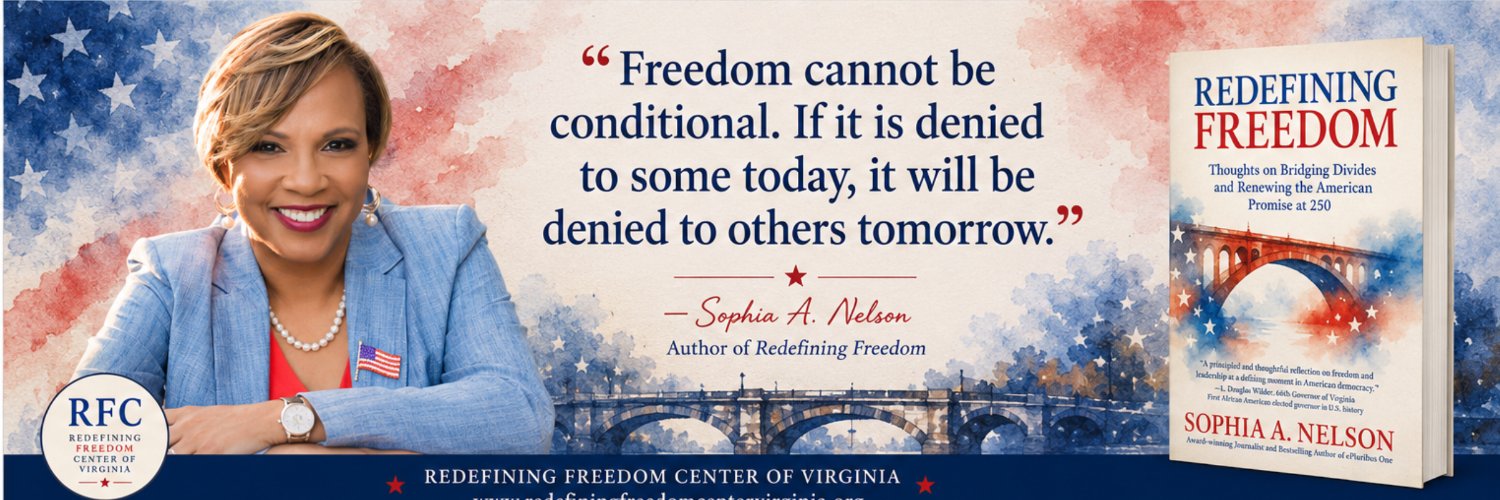 Sophia A. Nelson's banner