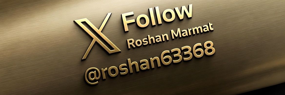 ROSHAN MARMAT's banner