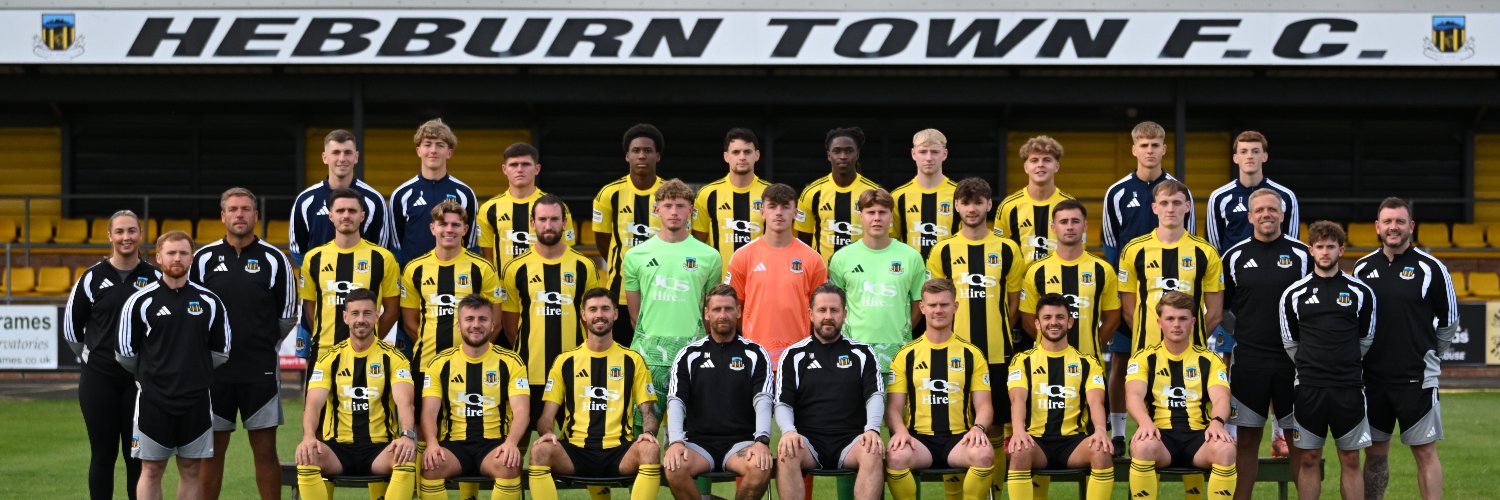 Hebburn Town FC's banner
