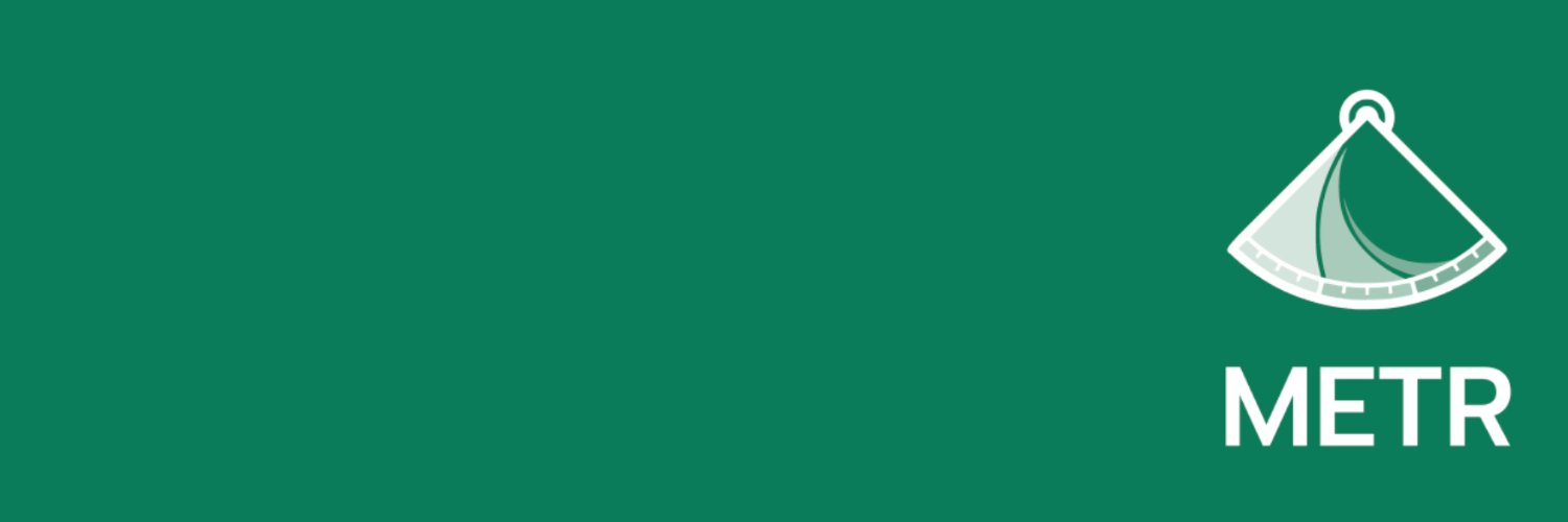 METR's banner