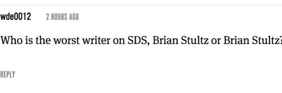 Brian Stultz's banner