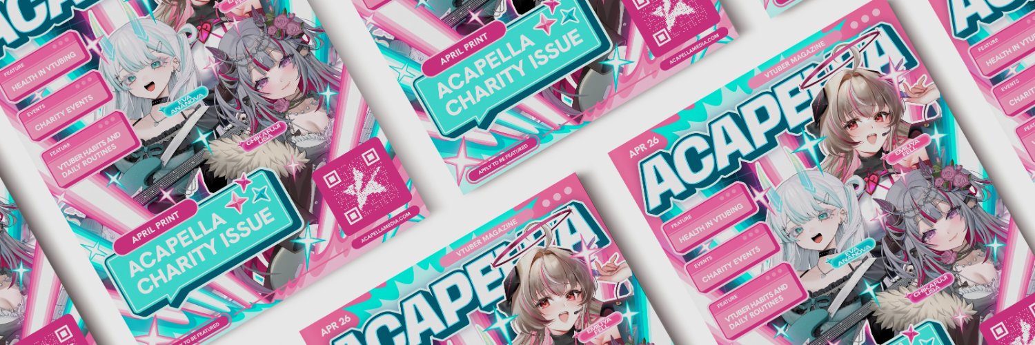 Acapella Media ⭐《VTuber Magazine》's banner