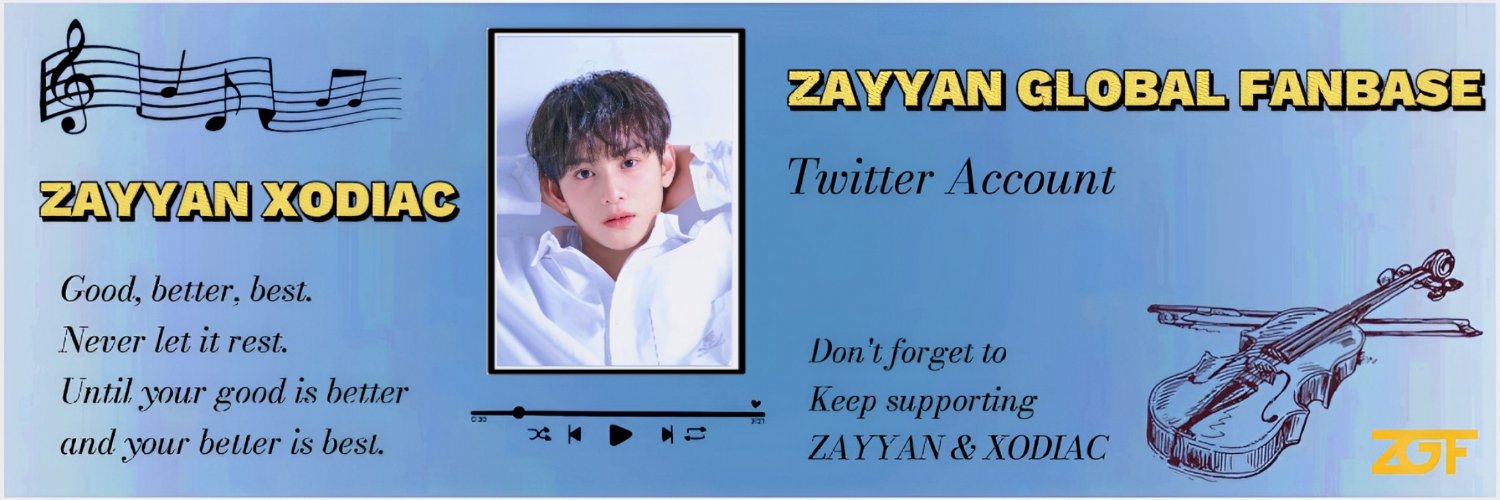 ZAYYAN GLOBAL FANBASE's banner