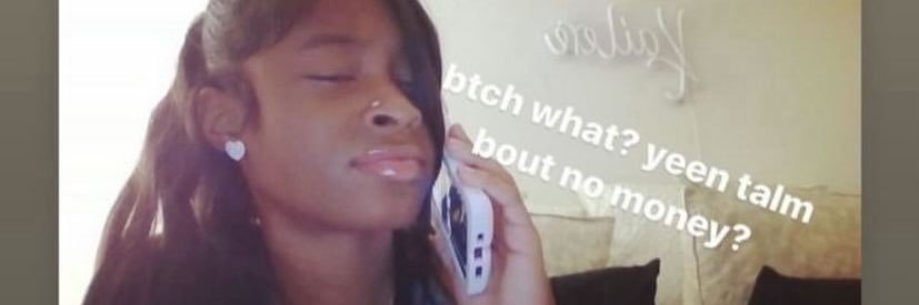 Kevin Gates Daughter's banner