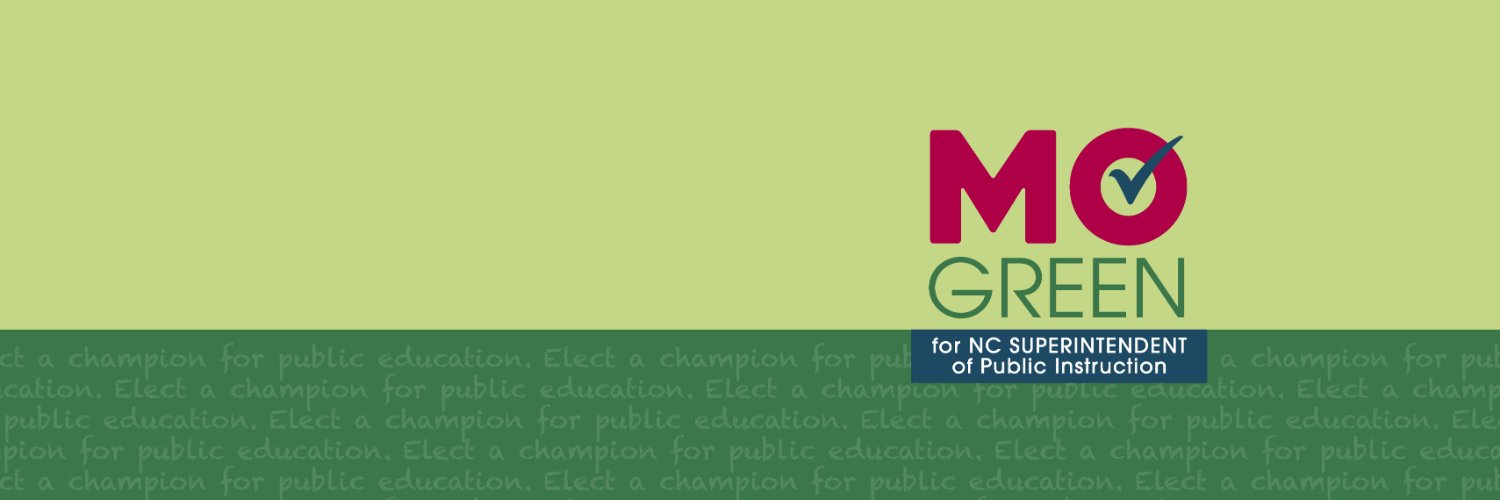 Mo Green for NC's banner