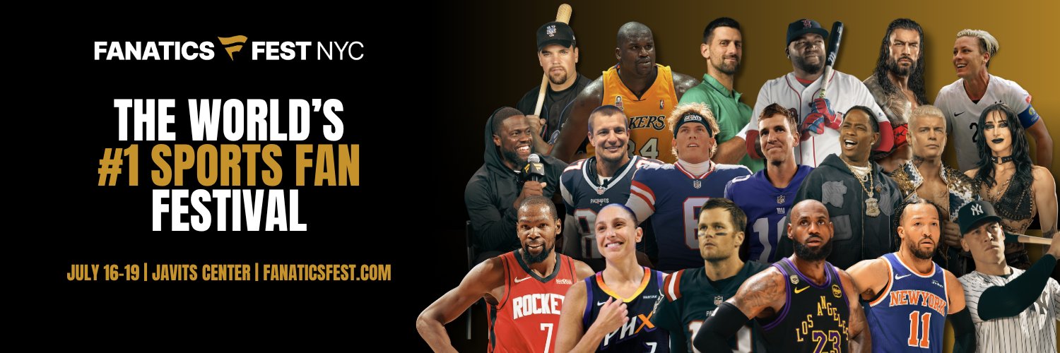 Fanatics Fest's banner