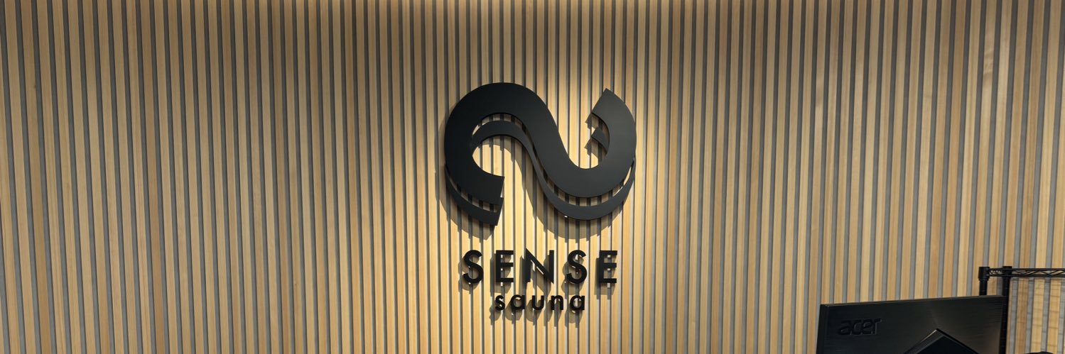 SENSE sauna's banner