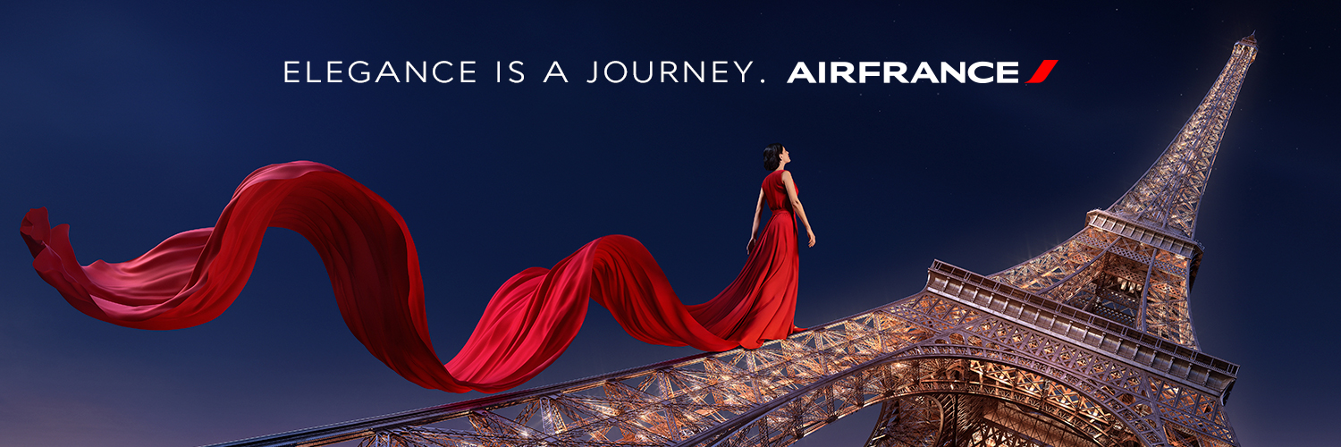 エールフランス航空 Air France's banner