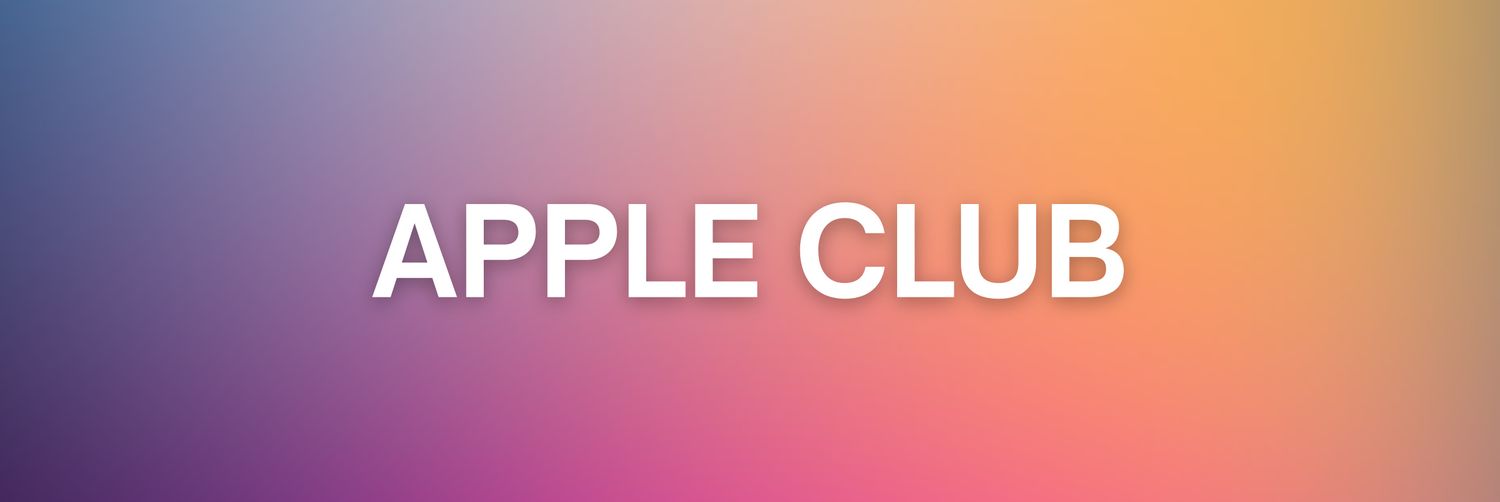 Apple Club's banner
