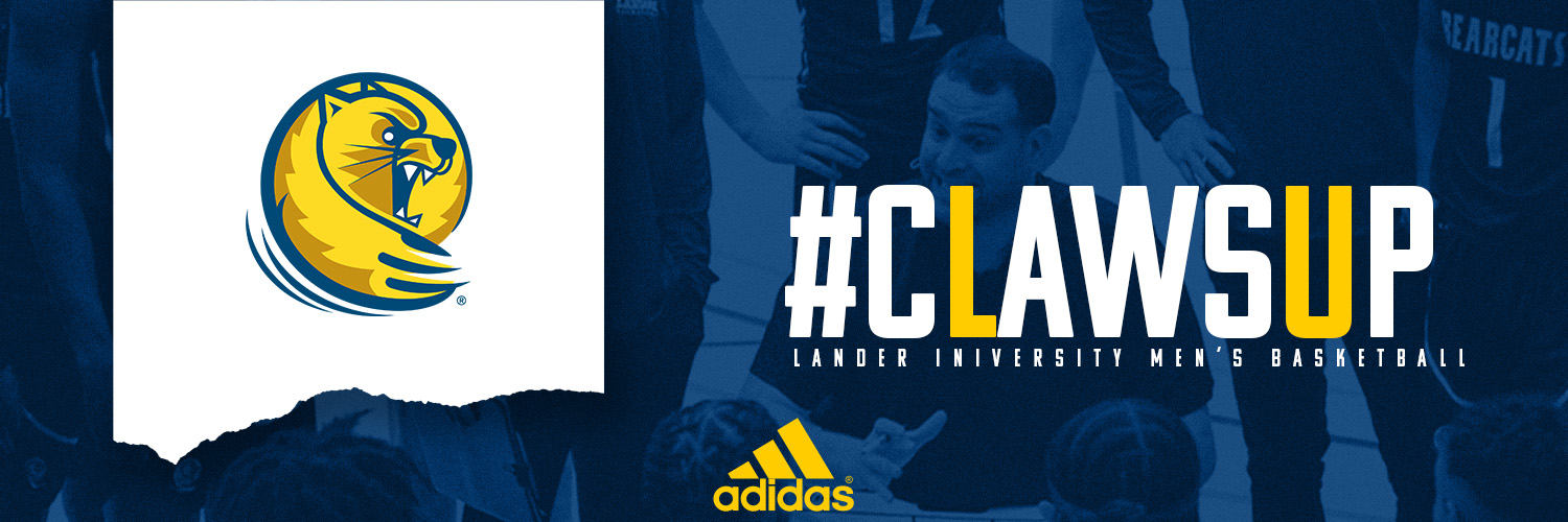 Lander Men's Basketball's banner