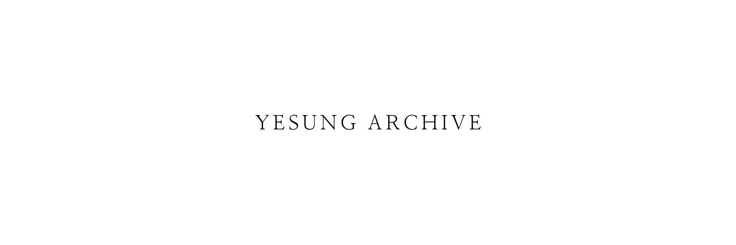 yesung archive's banner