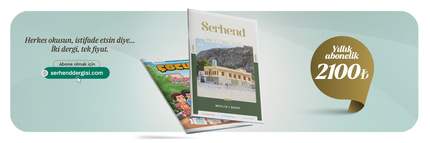 Serhend Dergisi's banner