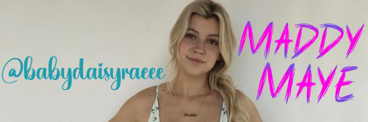 Maddy Maye's banner