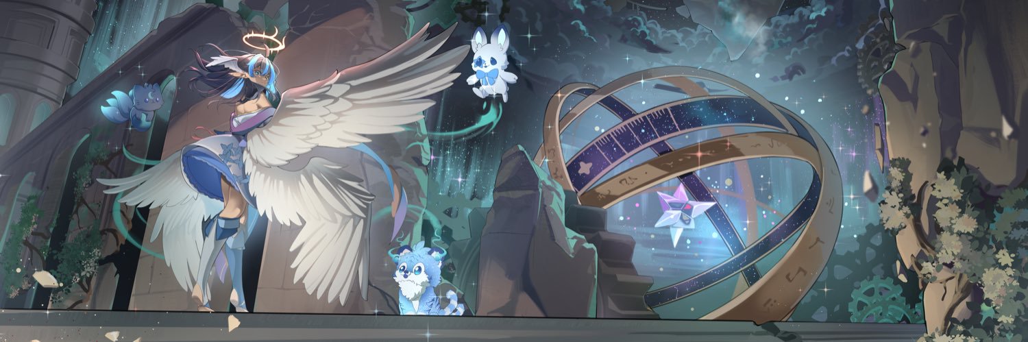 SkieTales | Angel VTuber🪽🌌's banner