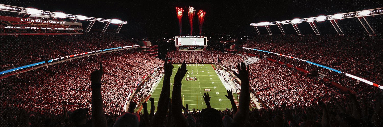 South Carolina Football's banner