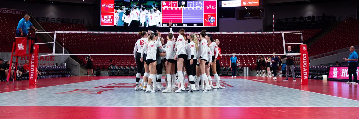 Houston Volleyball's banner