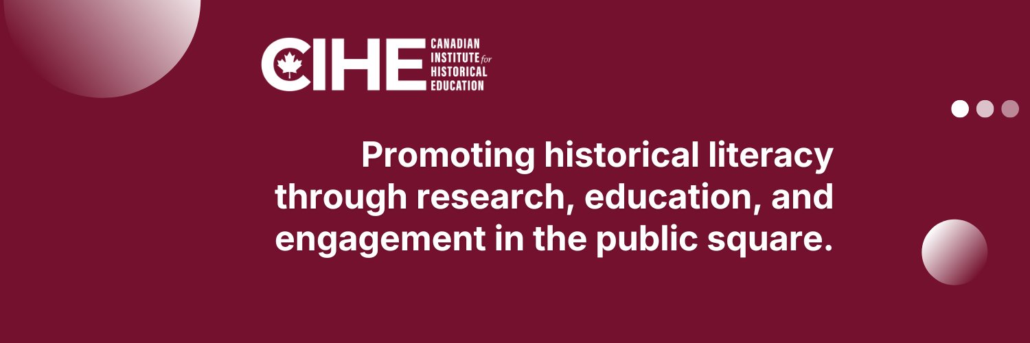 Canadian Institute for Historical Education's banner