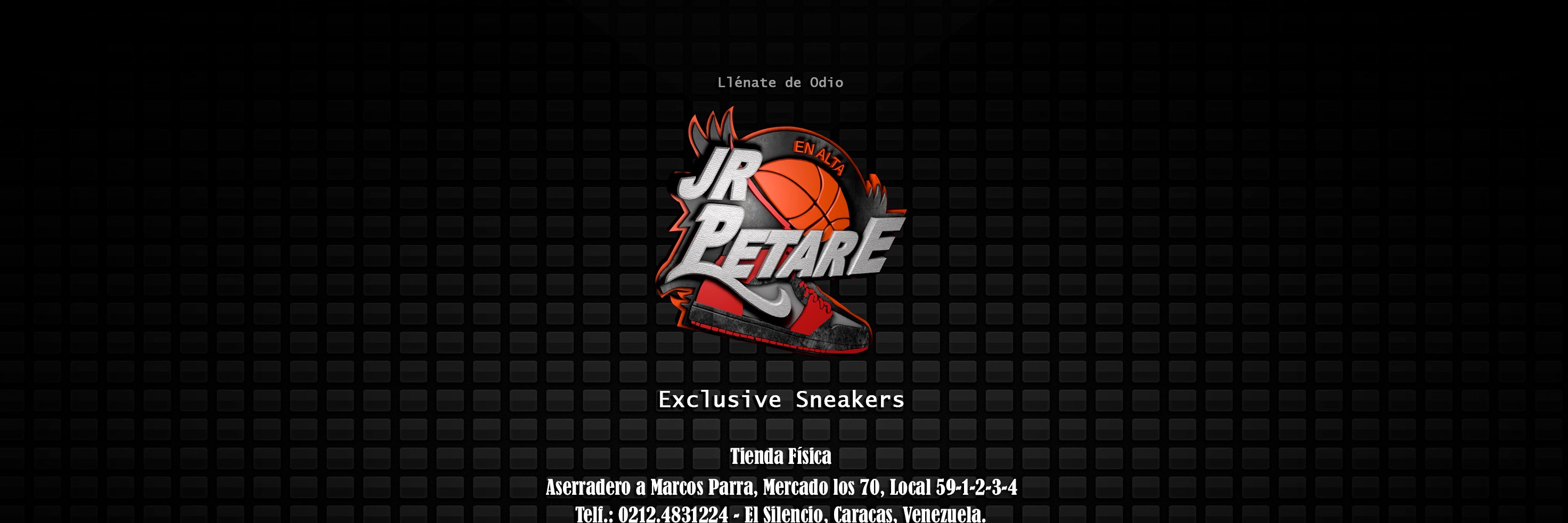 Juan Rios JR PETARE's banner