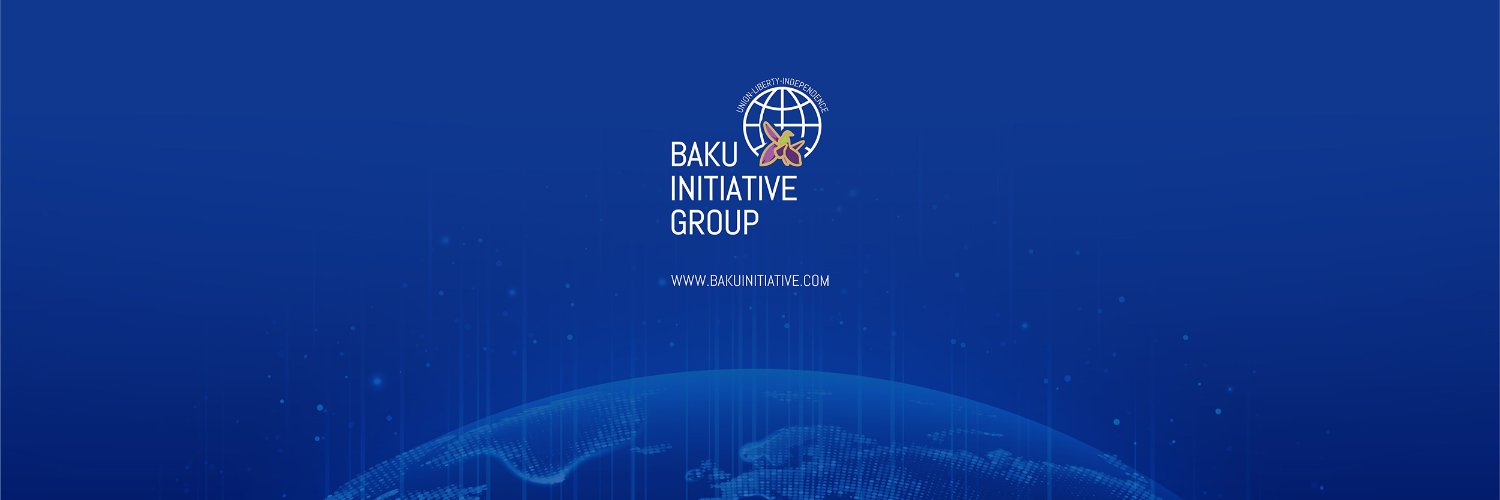 Baku Initiative Group's banner