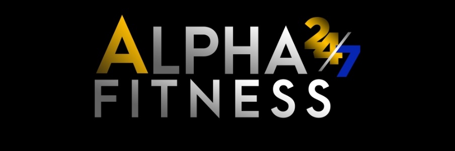 Alpha 24/7 Fitness's banner