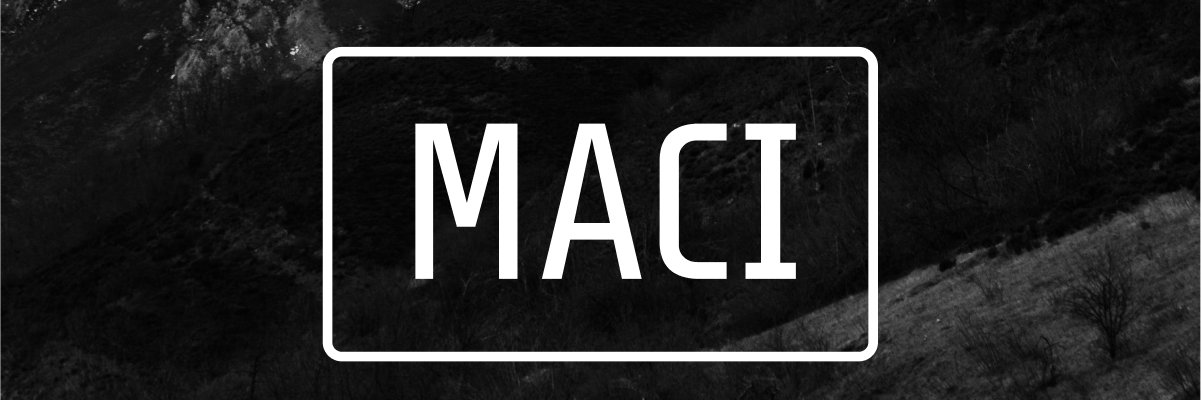 MACI's banner