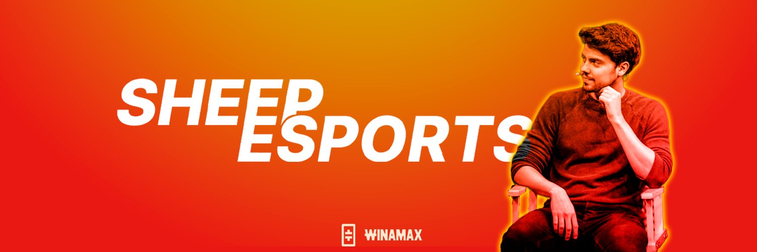 Sheep Esports ES con Winamax's banner