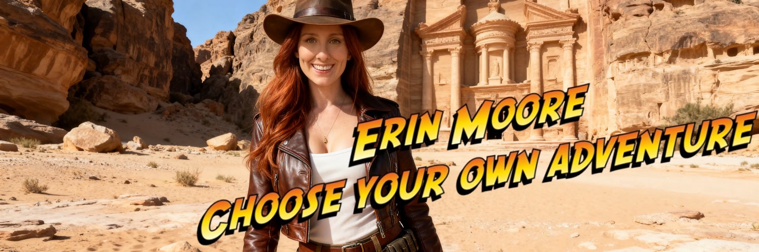 Erin Moore / Choose your own adventure's banner