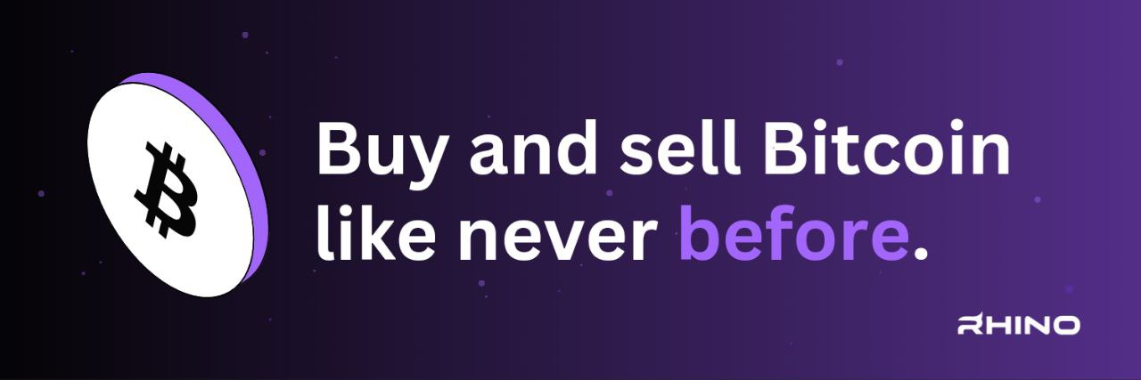 Rhino Bitcoin's banner