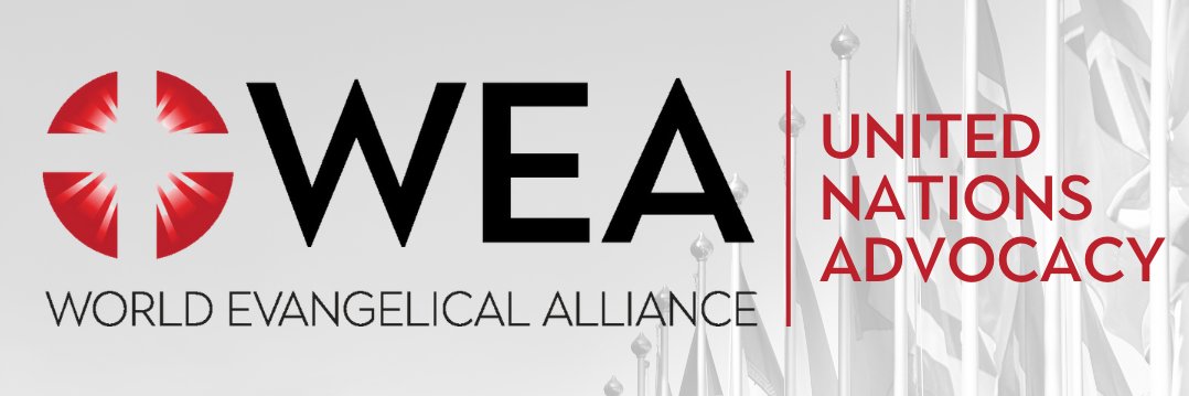 World Evangelical Alliance at the United Nations's banner