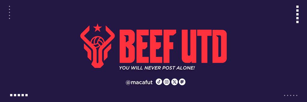 Beef United's banner