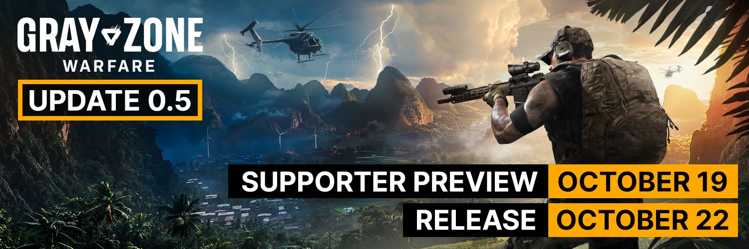 Gray Zone Warfare | Rogue Ops Coming October 22's banner