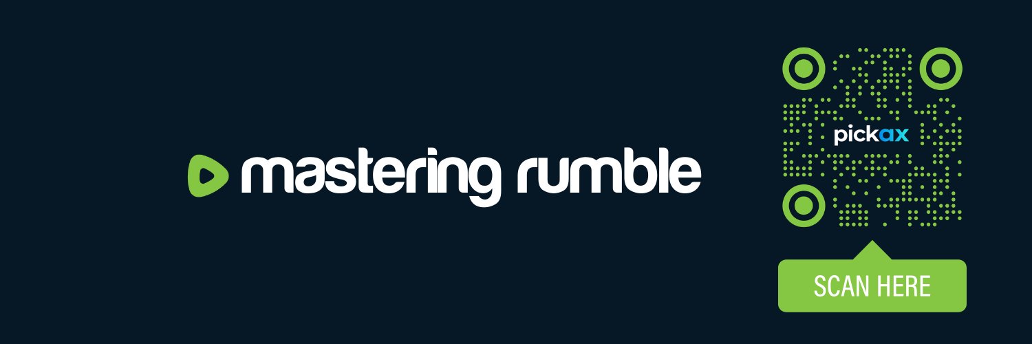 Mastering Rumble's banner