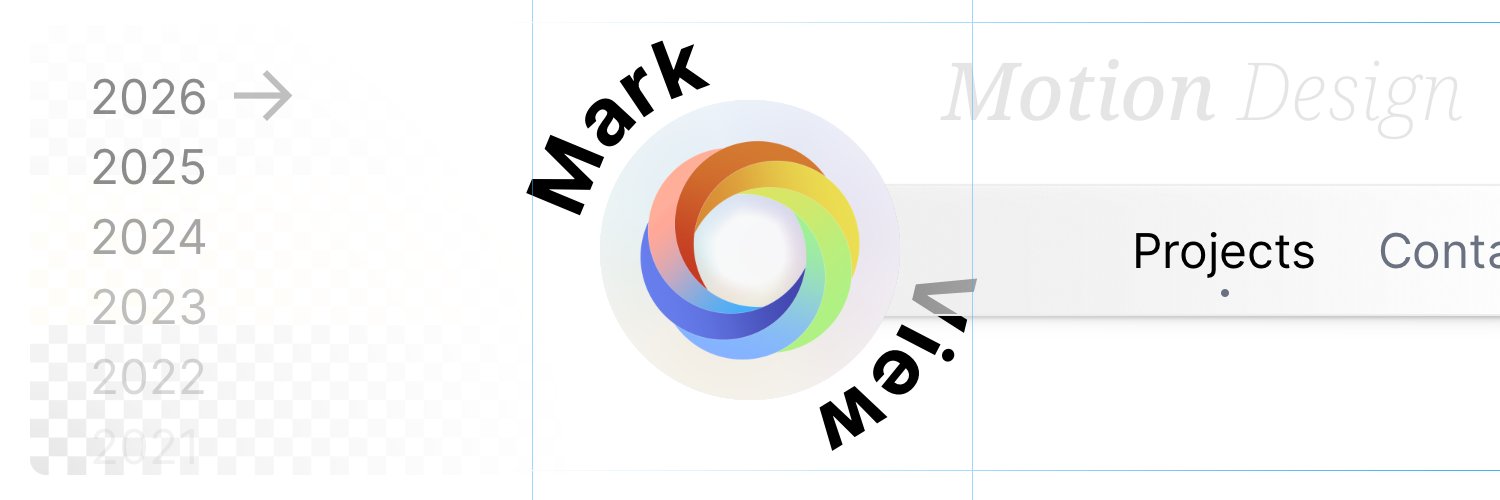 Mark View's banner