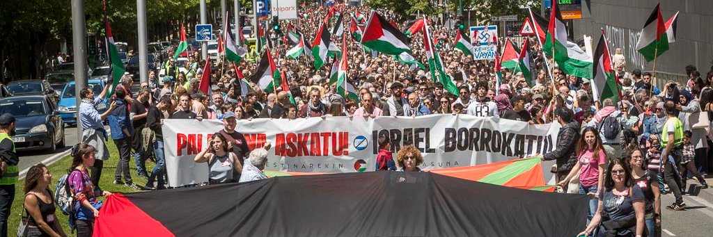 Palestinarekin Elkartasuna's banner