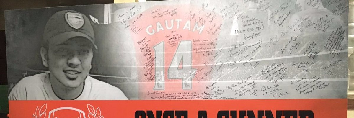 Gautam's banner