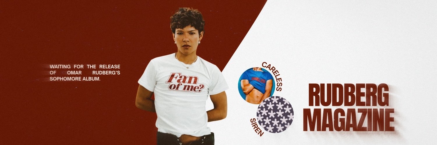 OMAR RUDBERG MAGAZINE's banner