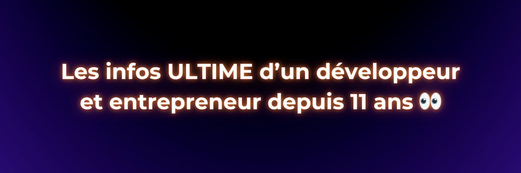 Le Dev ULTIME 🍜's banner