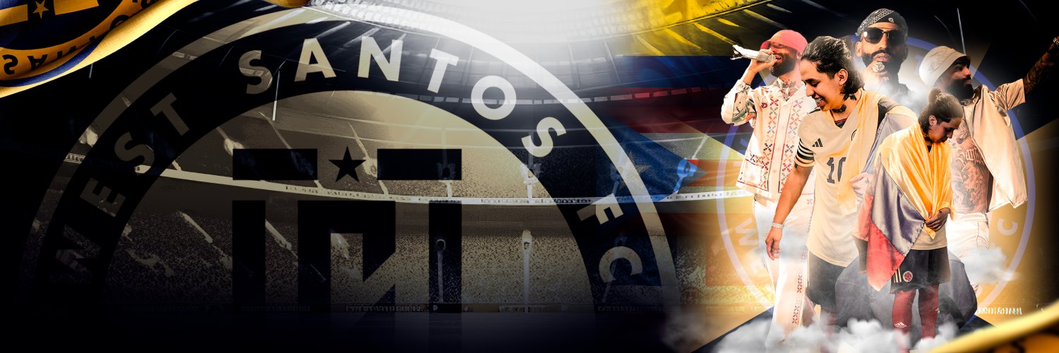 West Santos FC's banner