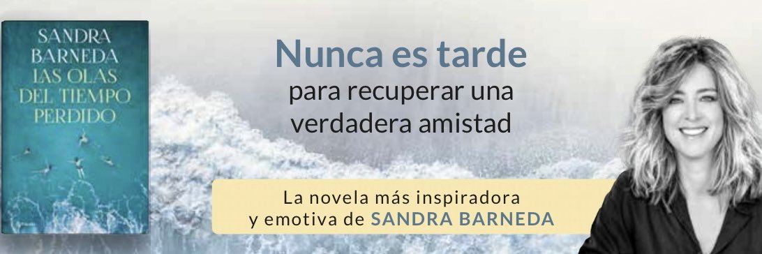 info Sandra Barneda's banner