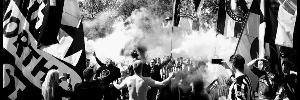Black and White Army's banner