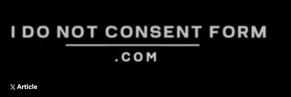 Laura Bartlett - I DO NOT CONSENT FORM™'s banner